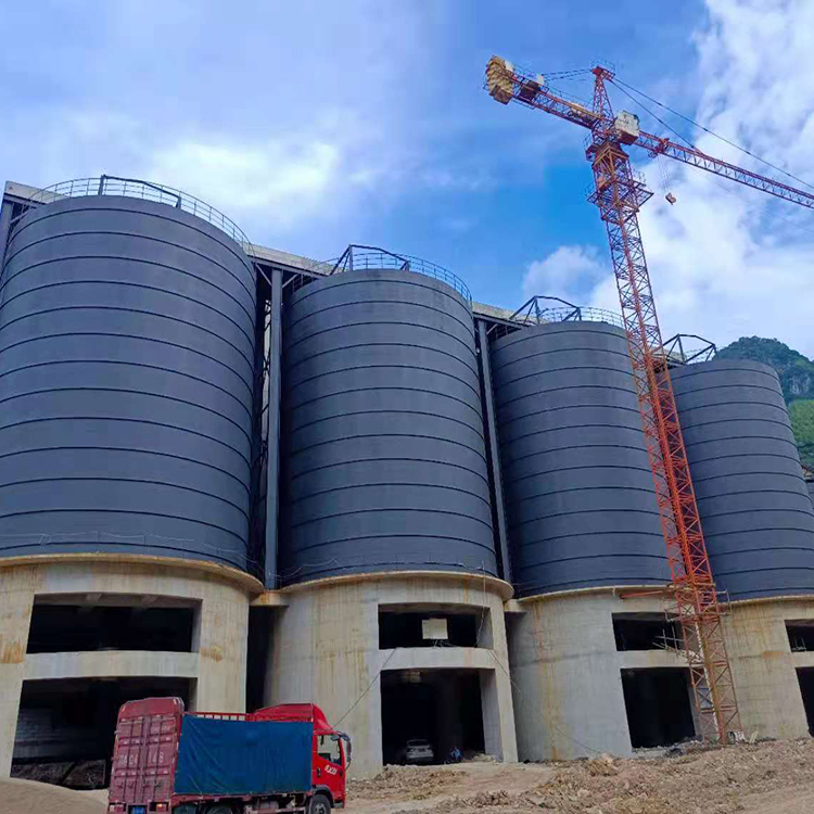 三沙骨料钢板仓建造施工周期从规划到竣工的每一步